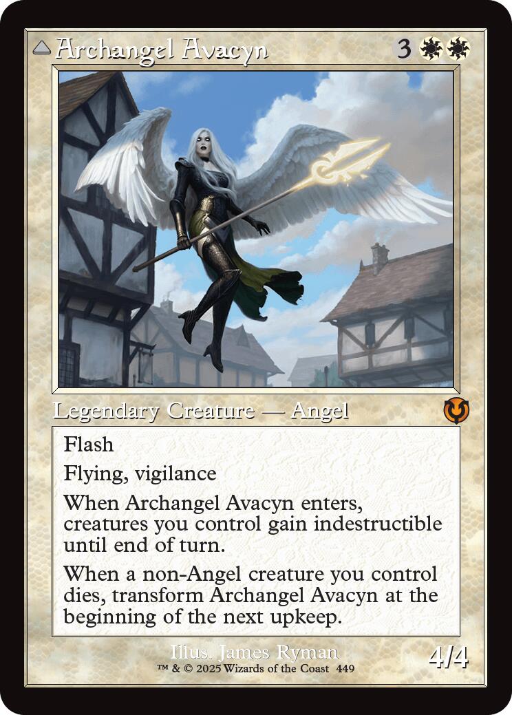 Archangel Avacyn // Avacyn, the Purifier (Retro Frame) [Innistrad Remastered] | GnG Games