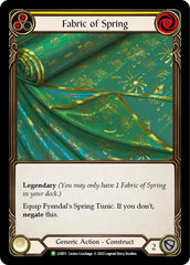 Fabric of Spring // Fyendal's Spring Tunic [LSS011] (Promo)  Cold Foil | GnG Games