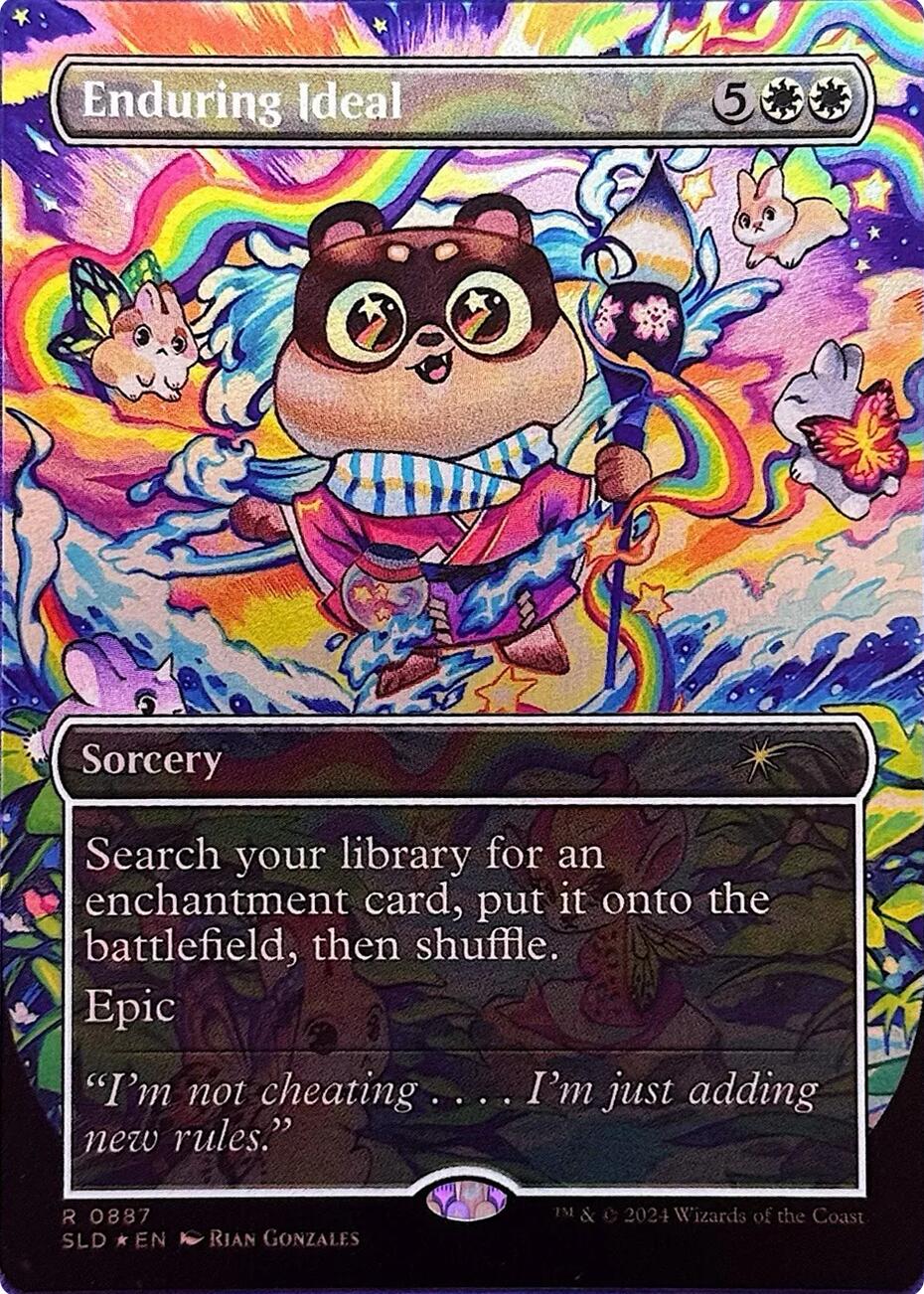 Enduring Ideal (Rainbow Foil) [Secret Lair Drop Series] | GnG Games