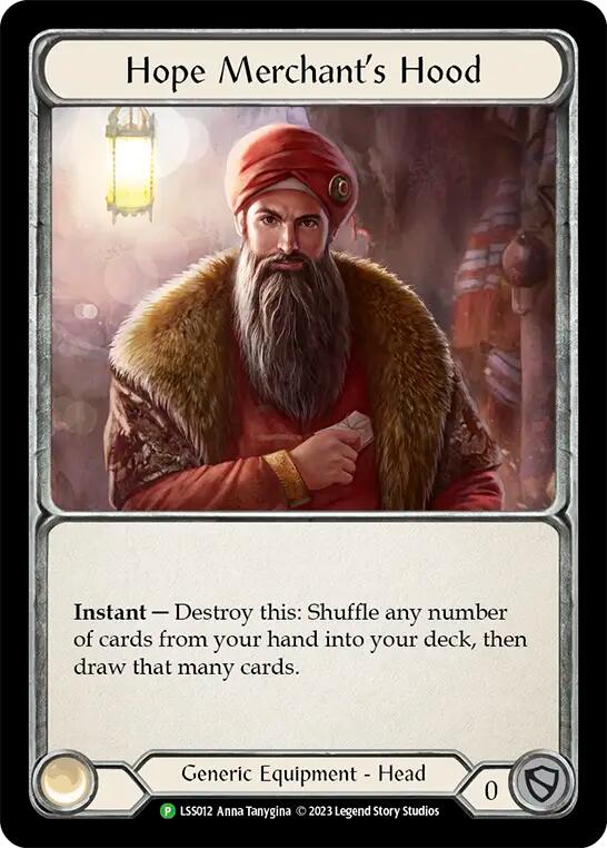 Fabric of Hope // Hope Merchant's Hood [LSS012] (Promo)  Cold Foil | GnG Games