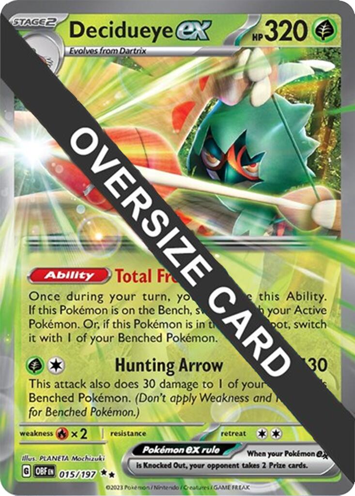 Decidueye ex (015/197) (Jumbo Card) [Miscellaneous Cards] | GnG Games