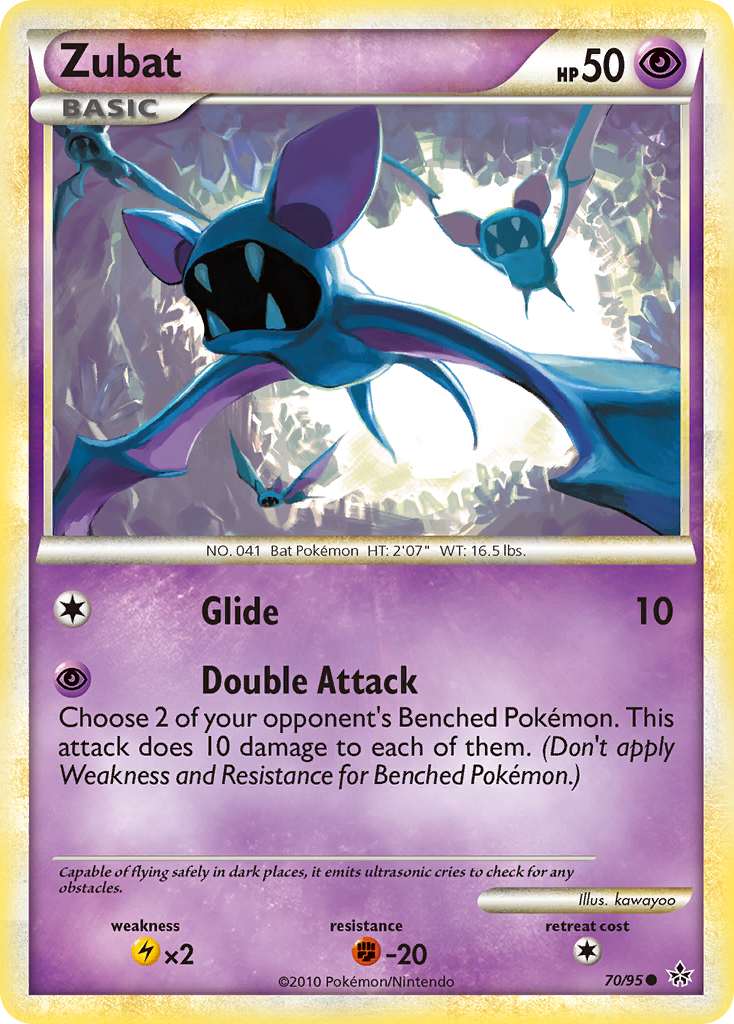 Zubat (70/95) [HeartGold & SoulSilver: Unleashed] | GnG Games