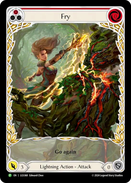 Fry (Red) (Rainbow Foil) [LGS368] (Promo)  Rainbow Foil | GnG Games
