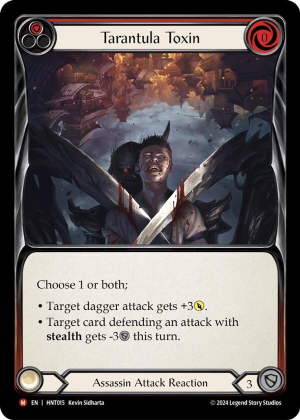 Tarantula Toxin [HNT015] (The Hunted)  Rainbow Foil | GnG Games