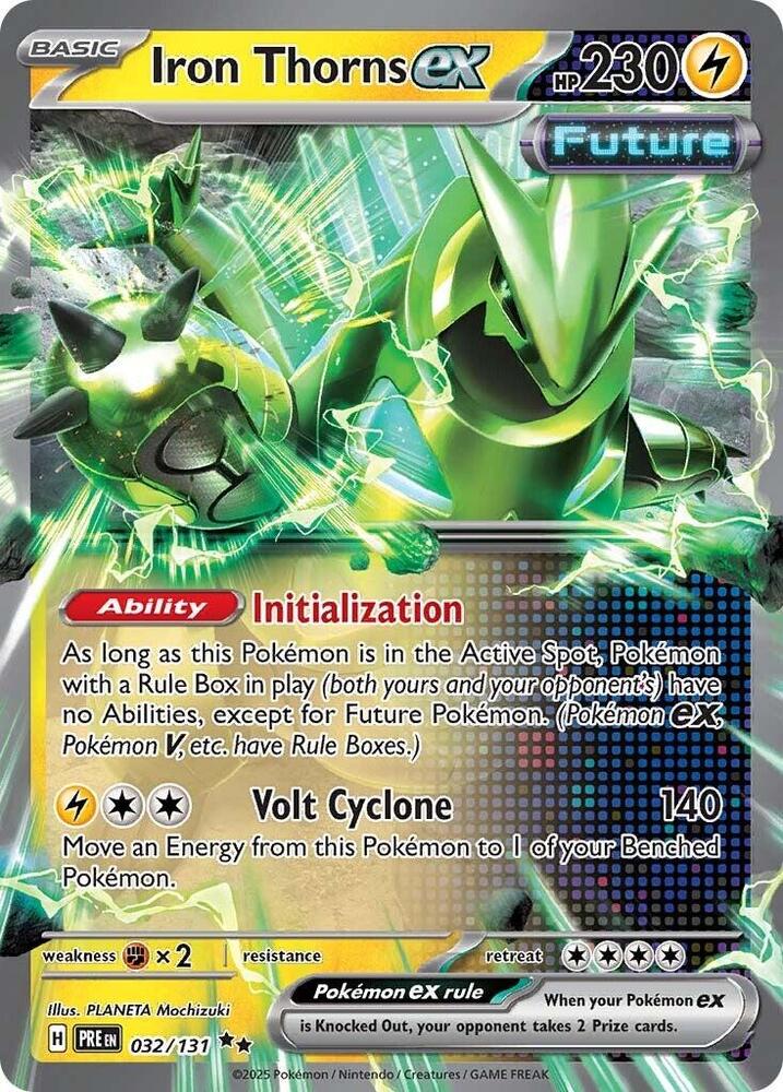 Iron Thorns ex (032/131) [Scarlet & Violet: Prismatic Evolutions] | GnG Games