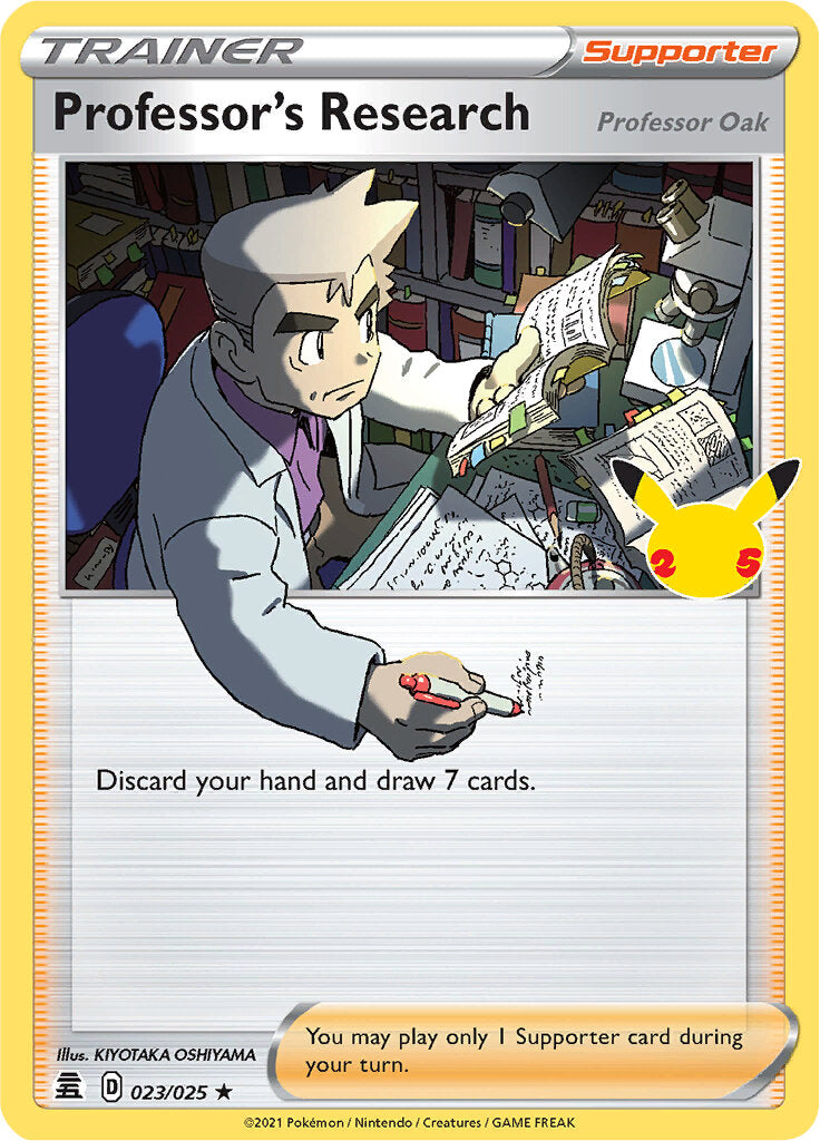 Professor's Research (023/025) [Celebrations: 25th Anniversary] | GnG Games