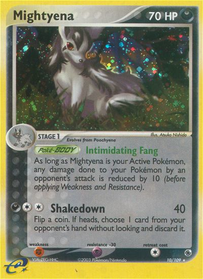 Mightyena (10/109) [EX: Ruby & Sapphire] | GnG Games