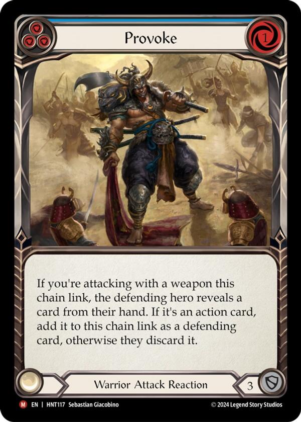 Provoke [HNT117] (The Hunted)  Rainbow Foil | GnG Games