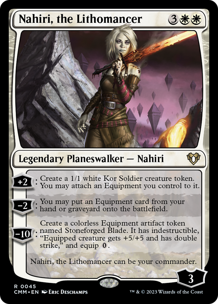 Nahiri, the Lithomancer [Commander Masters] | GnG Games