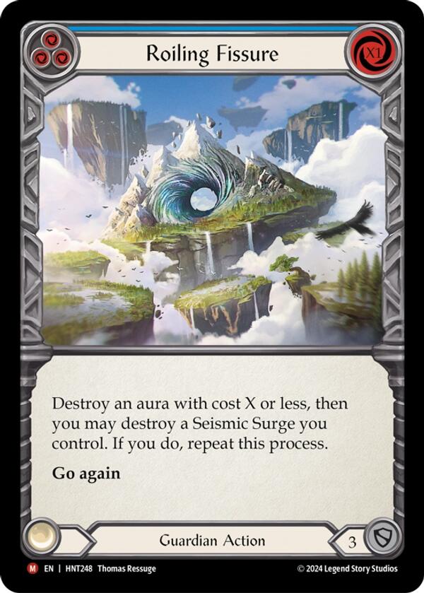 Roiling Fissure [HNT248] (The Hunted)  Rainbow Foil | GnG Games