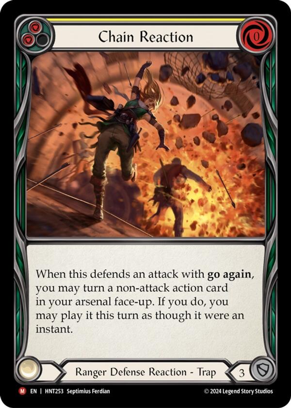 Chain Reaction [HNT253] (The Hunted)  Rainbow Foil | GnG Games