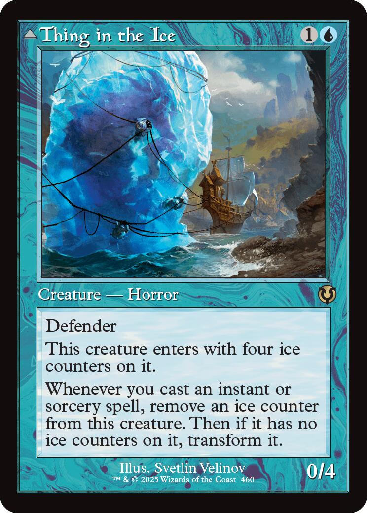 Thing in the Ice // Awoken Horror (Retro Frame) [Innistrad Remastered] | GnG Games