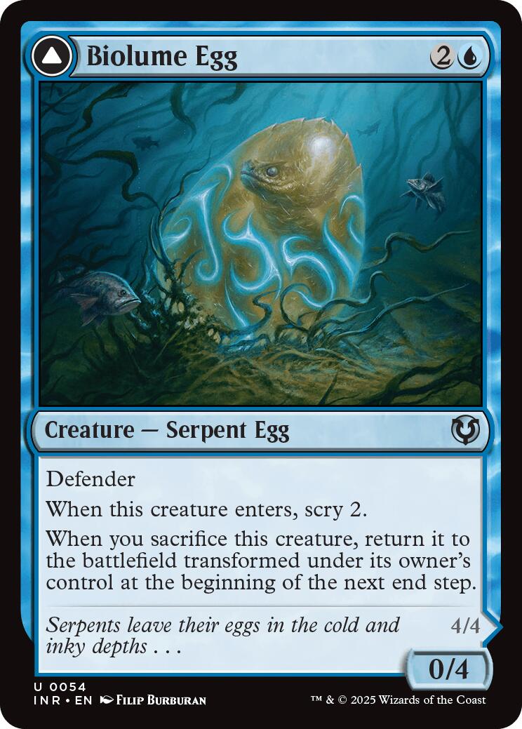 Biolume Egg // Biolume Serpent [Innistrad Remastered] | GnG Games