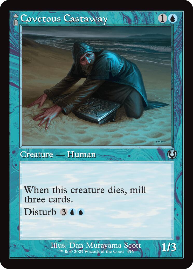 Covetous Castaway // Ghostly Castigator (Retro Frame) [Innistrad Remastered] | GnG Games