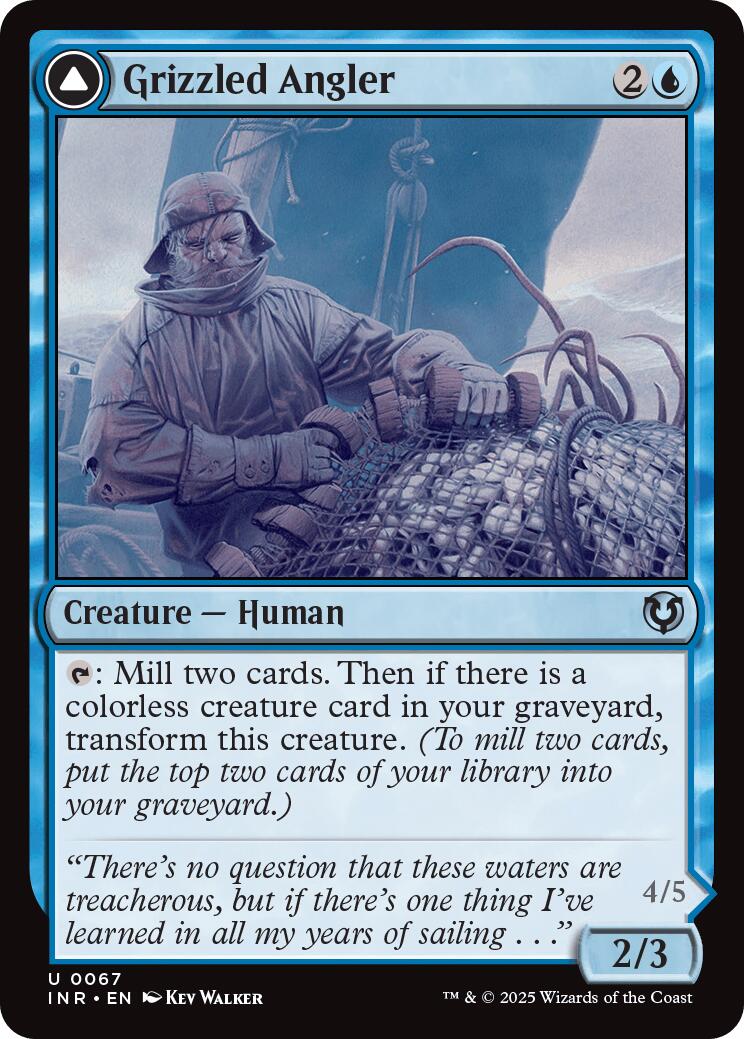 Grizzled Angler // Grisly Anglerfish [Innistrad Remastered] | GnG Games