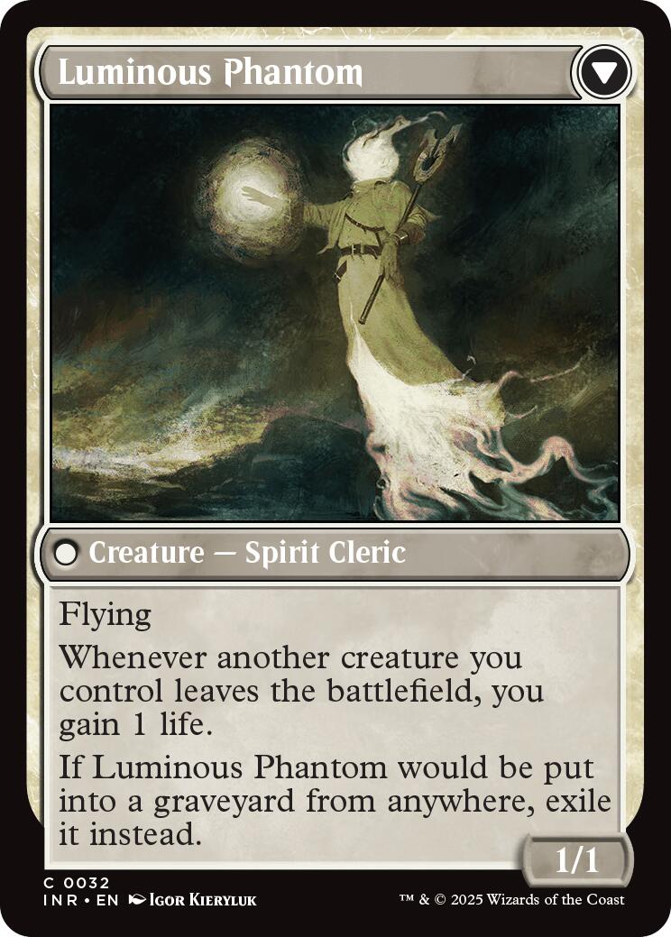 Lunarch Veteran // Luminous Phantom [Innistrad Remastered] | GnG Games