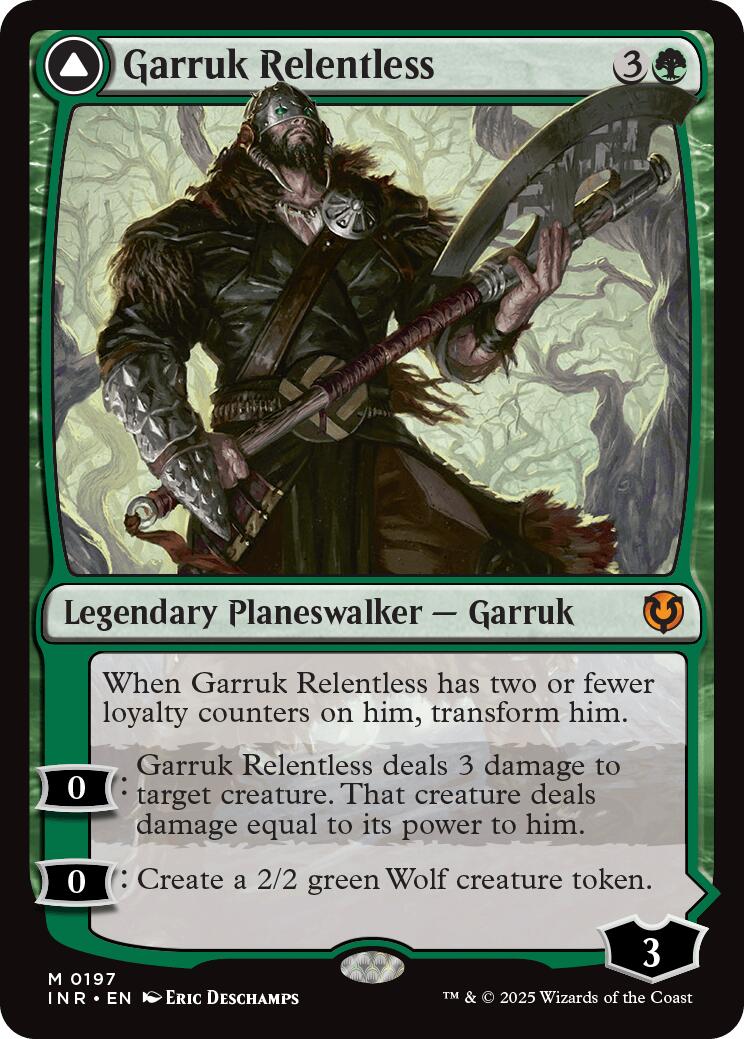 Garruk Relentless // Garruk, the Veil-Cursed [Innistrad Remastered] | GnG Games