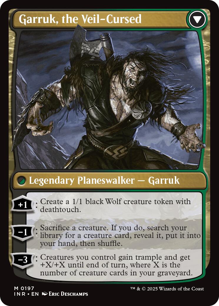 Garruk Relentless // Garruk, the Veil-Cursed [Innistrad Remastered] | GnG Games