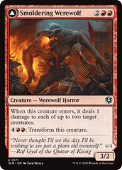 Smoldering Werewolf // Erupting Dreadwolf [Innistrad Remastered] | GnG Games