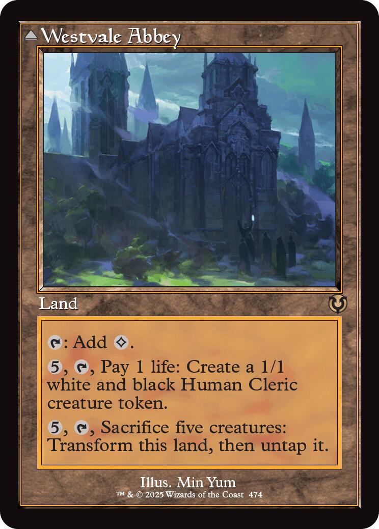 Westvale Abbey // Ormendahl, Profane Prince (Retro Frame) [Innistrad Remastered] | GnG Games