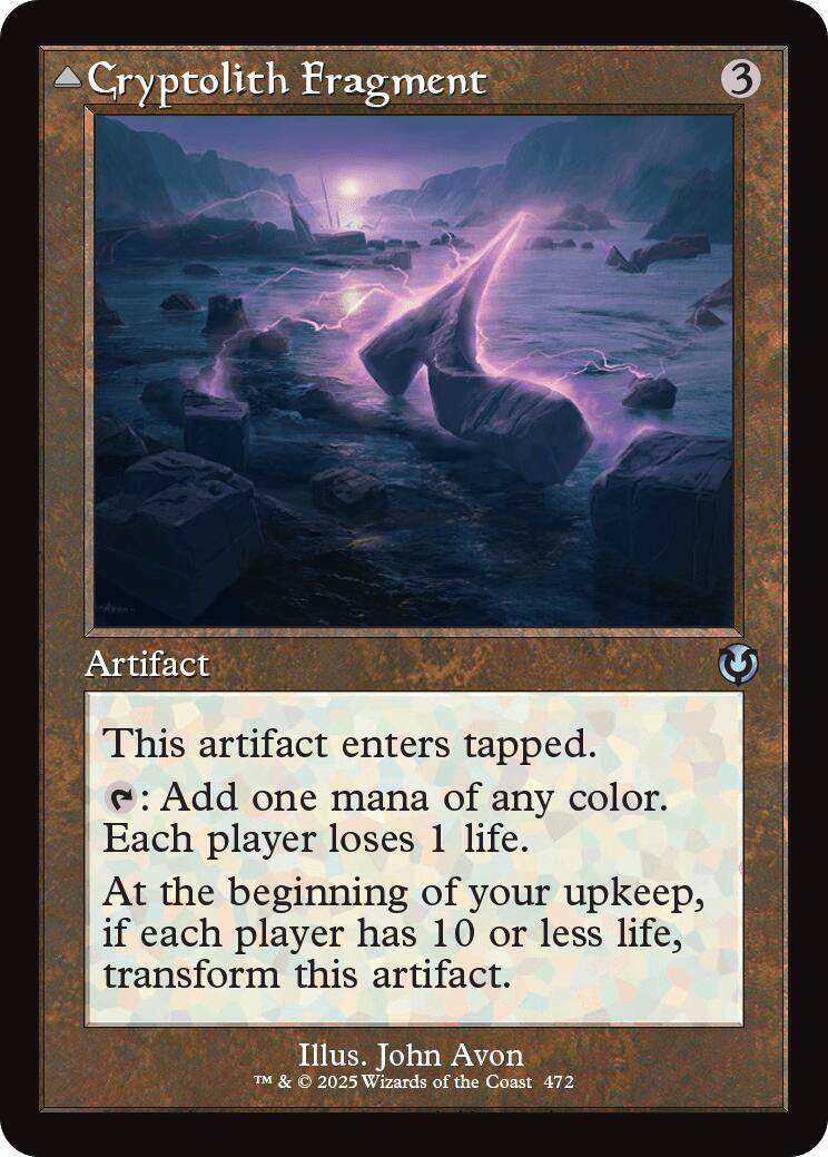 Cryptolith Fragment // Aurora of Emrakul (Retro Frame) [Innistrad Remastered] | GnG Games