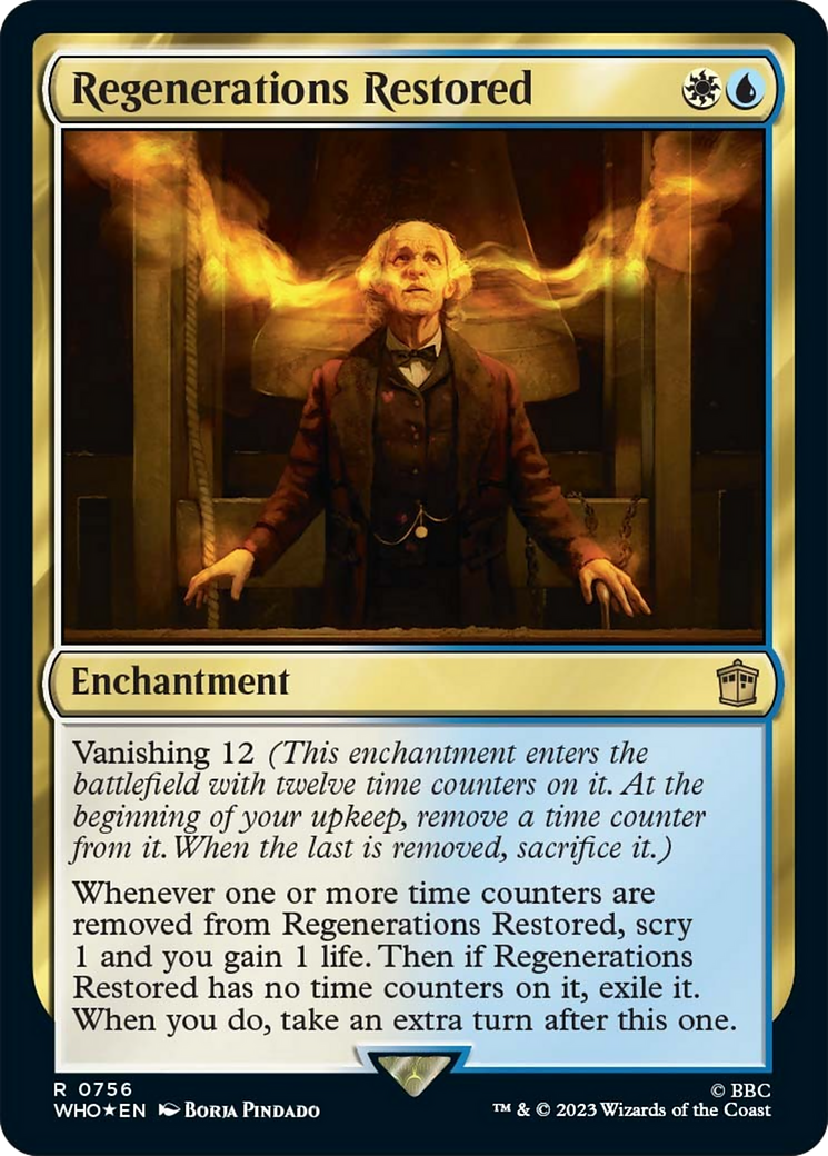 Regenerations Restored (Surge Foil) [Doctor Who] | GnG Games