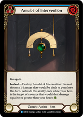 Amulet of Intervention [EVR180] (Everfest)  1st Edition Cold Foil | GnG Games