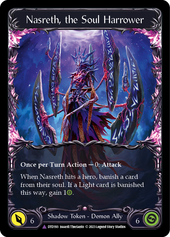Nasreth, the Soul Harrower (Marvel) [DTD193-CF] (Dusk Till Dawn)  Cold Foil | GnG Games