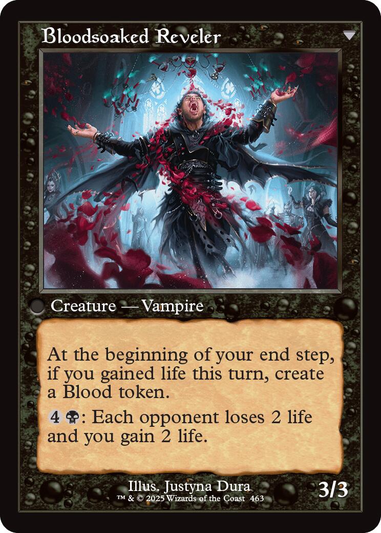 Restless Bloodseeker // Bloodsoaked Reveler (Retro Frame) [Innistrad Remastered] | GnG Games