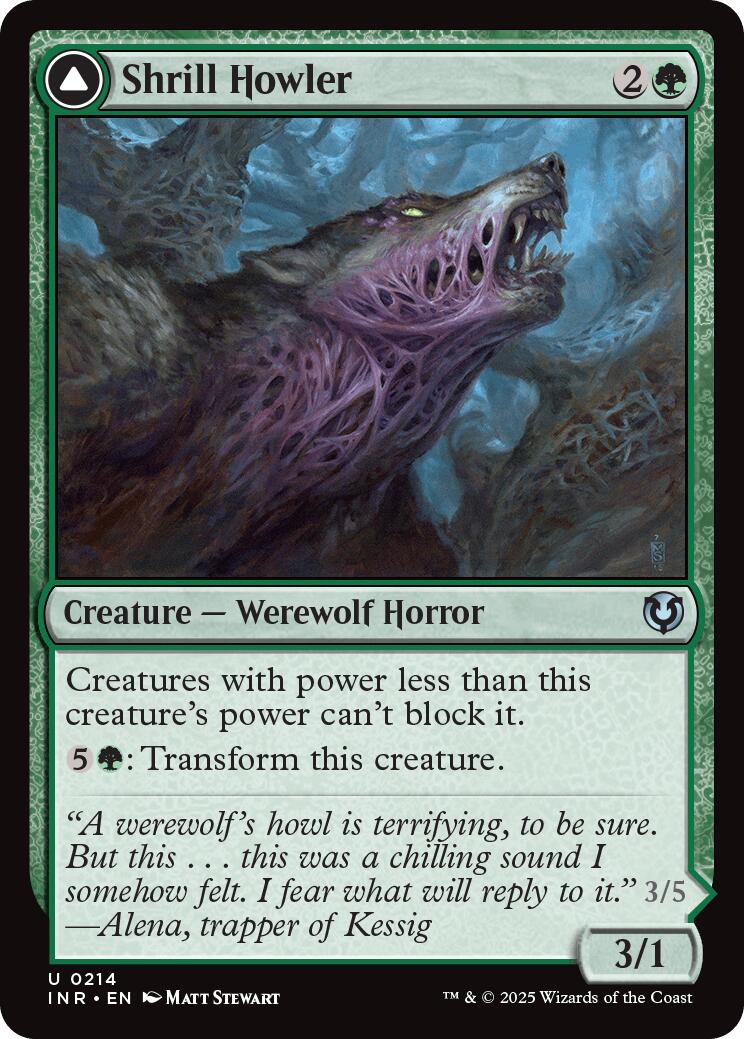 Shrill Howler // Howling Chorus [Innistrad Remastered] | GnG Games