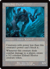 Shrill Howler // Howling Chorus (Retro Frame) [Innistrad Remastered] | GnG Games