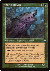 Shrill Howler // Howling Chorus (Retro Frame) [Innistrad Remastered] | GnG Games