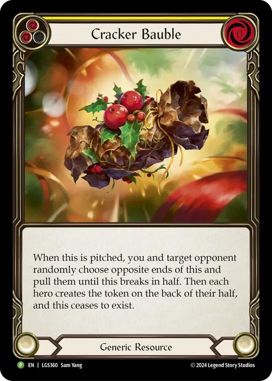 Cracker Bauble // Silver and Vigor [LGS360-FUN006] (Promo) | GnG Games