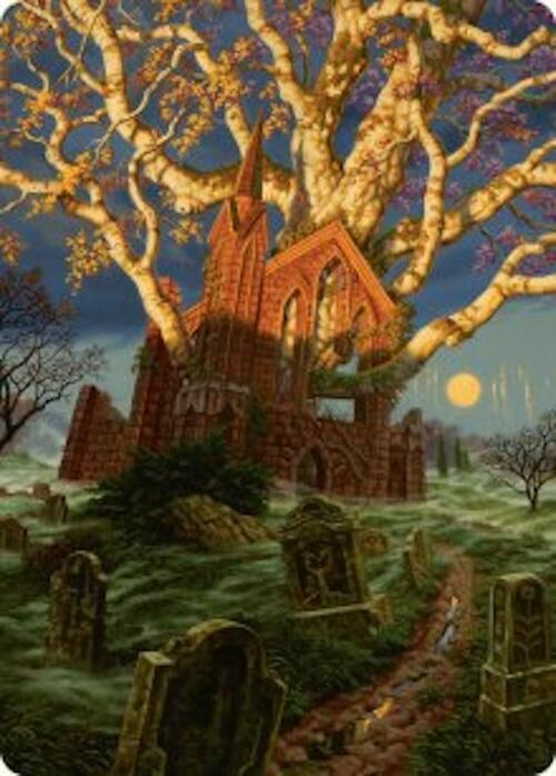 Abundant Growth Art Card [Innistrad Remastered Art Series] | GnG Games