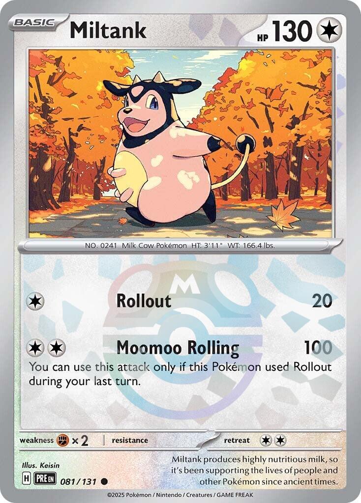 Miltank (081/131) (Master Ball Pattern) [Scarlet & Violet: Prismatic Evolutions] | GnG Games