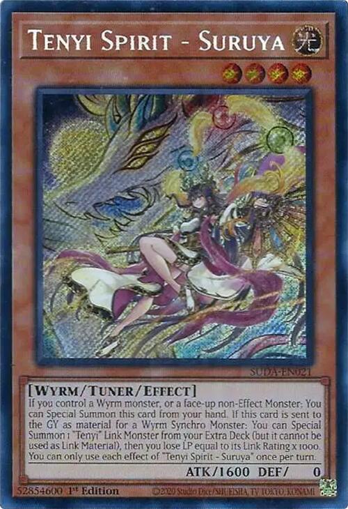 Tenyi Spirit - Suruya [SUDA-EN021] Secret Rare | GnG Games