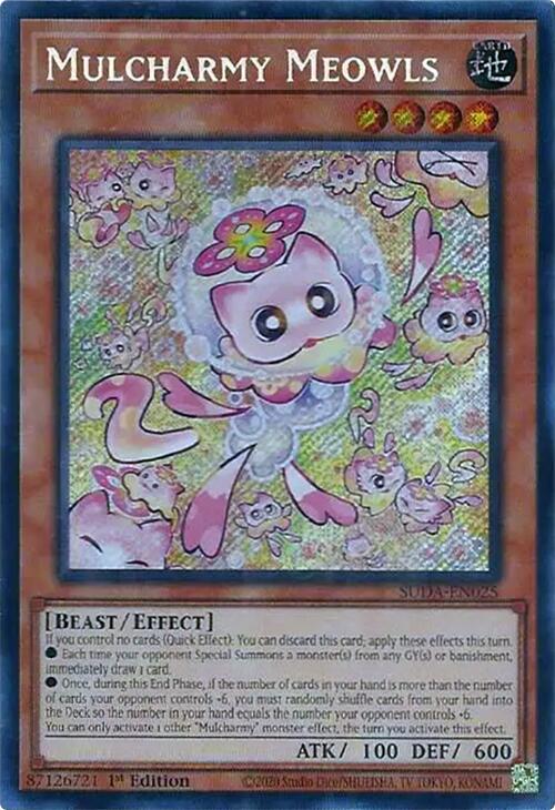 Mulcharmy Meowls [SUDA-EN025] Secret Rare | GnG Games