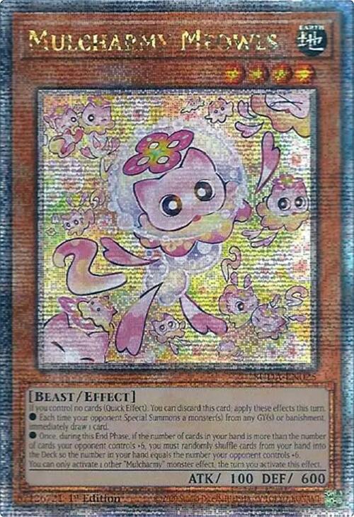 Mulcharmy Meowls (Quarter Century Secret Rare) [SUDA-EN025] Quarter Century Secret Rare | GnG Games