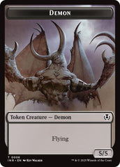 Demon // Human Cleric Double-Sided Token [Innistrad Remastered Tokens] | GnG Games