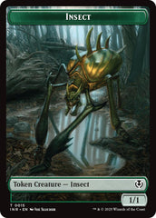 Insect // Spider Double-Sided Token [Innistrad Remastered Tokens] | GnG Games