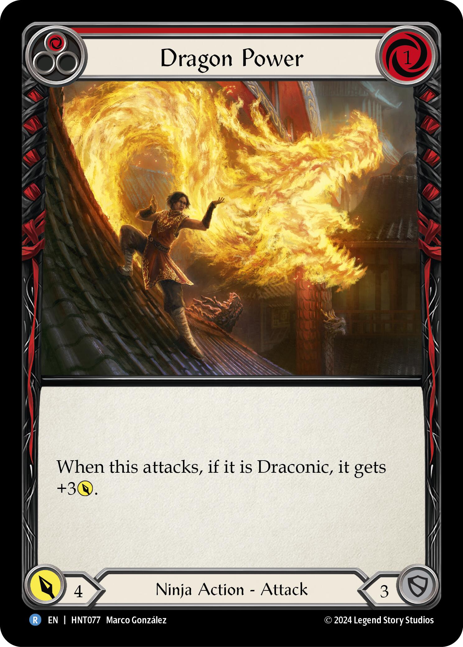 Dragon Power (Red) [HNT077] (The Hunted) | GnG Games