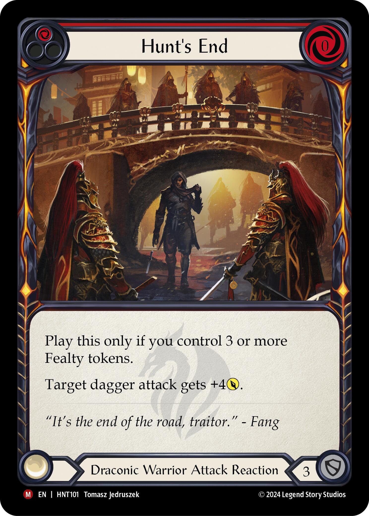 Hunt's End [HNT101] (The Hunted)  Rainbow Foil | GnG Games