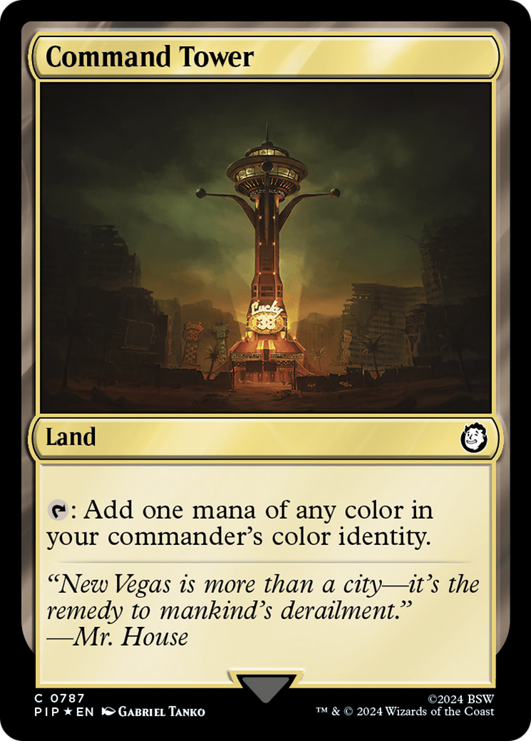 Command Tower (Surge Foil) [Fallout] | GnG Games