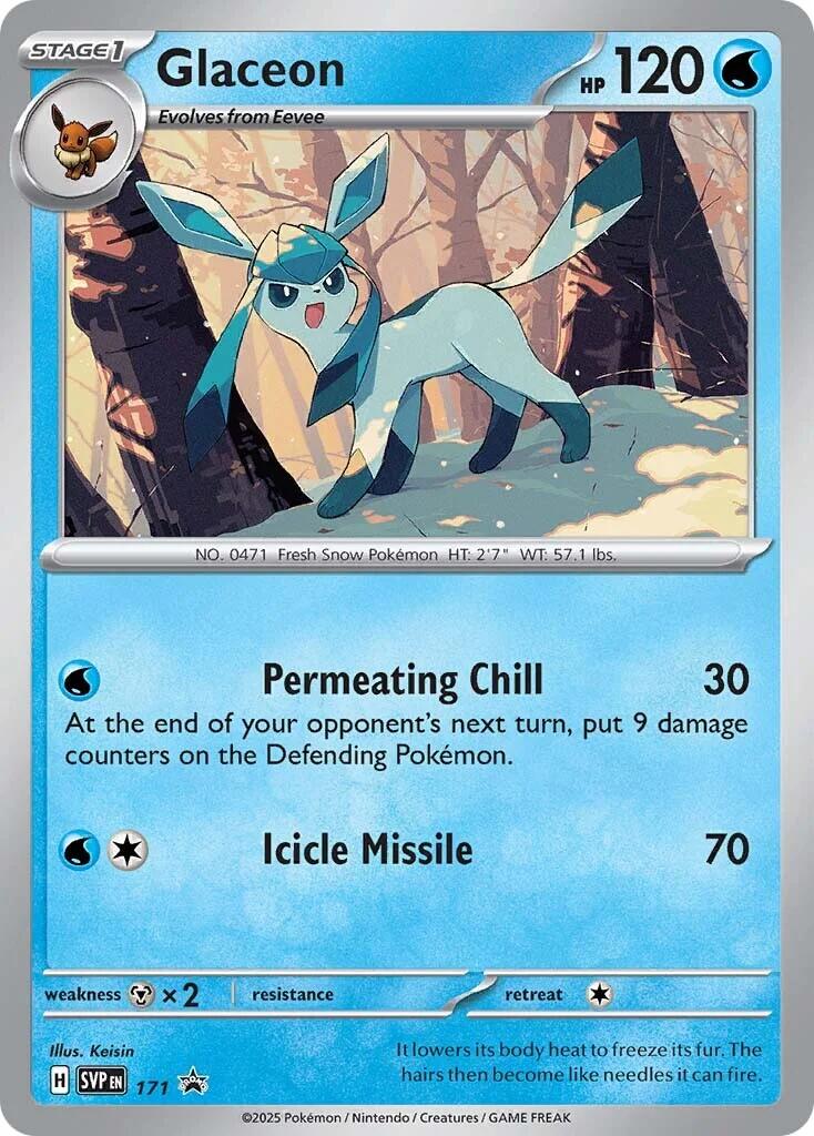 Glaceon (SVP171) [Scarlet & Violet: Black Star Promos] | GnG Games