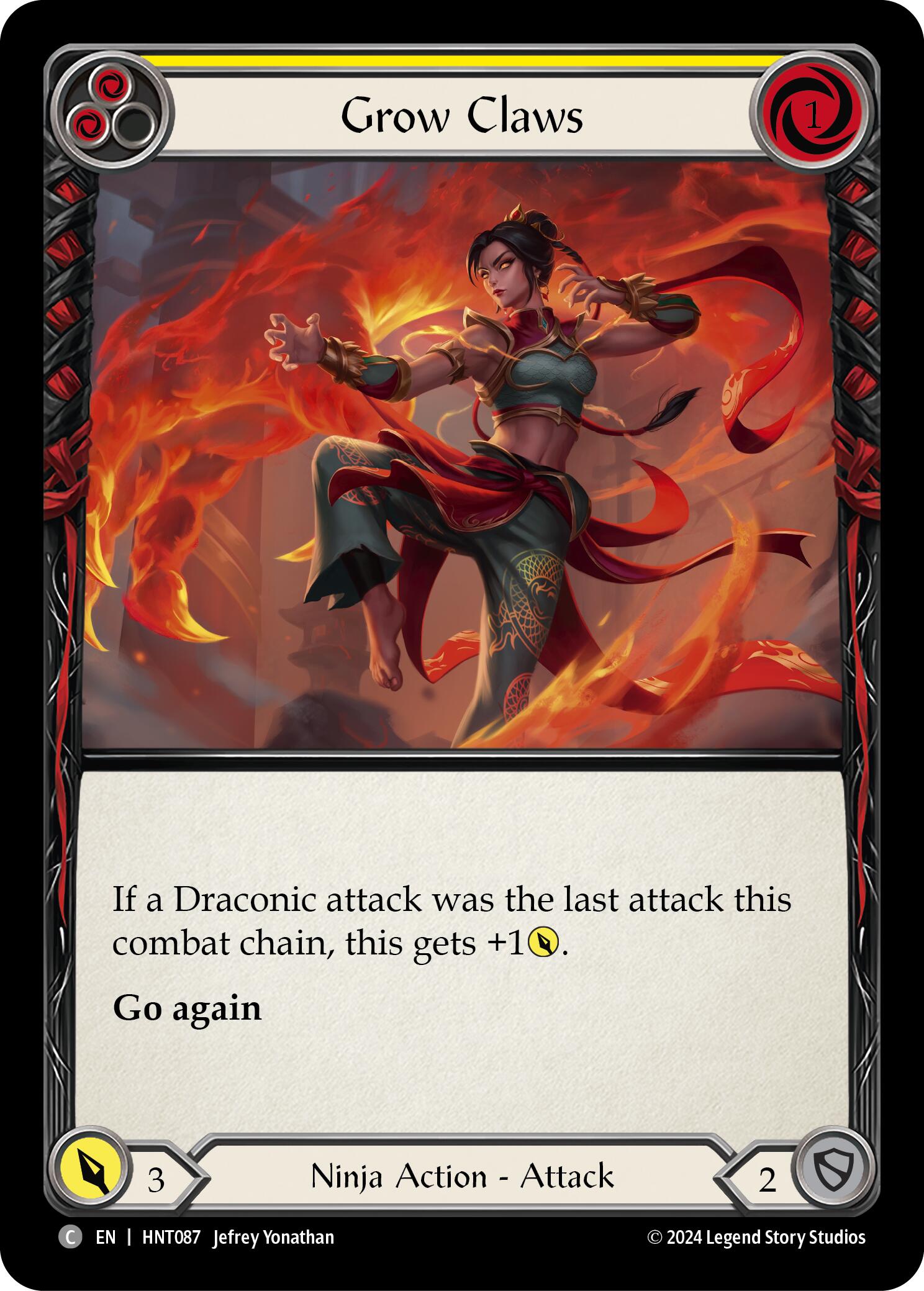 Grow Claws (Yellow) [HNT087] (The Hunted) | GnG Games