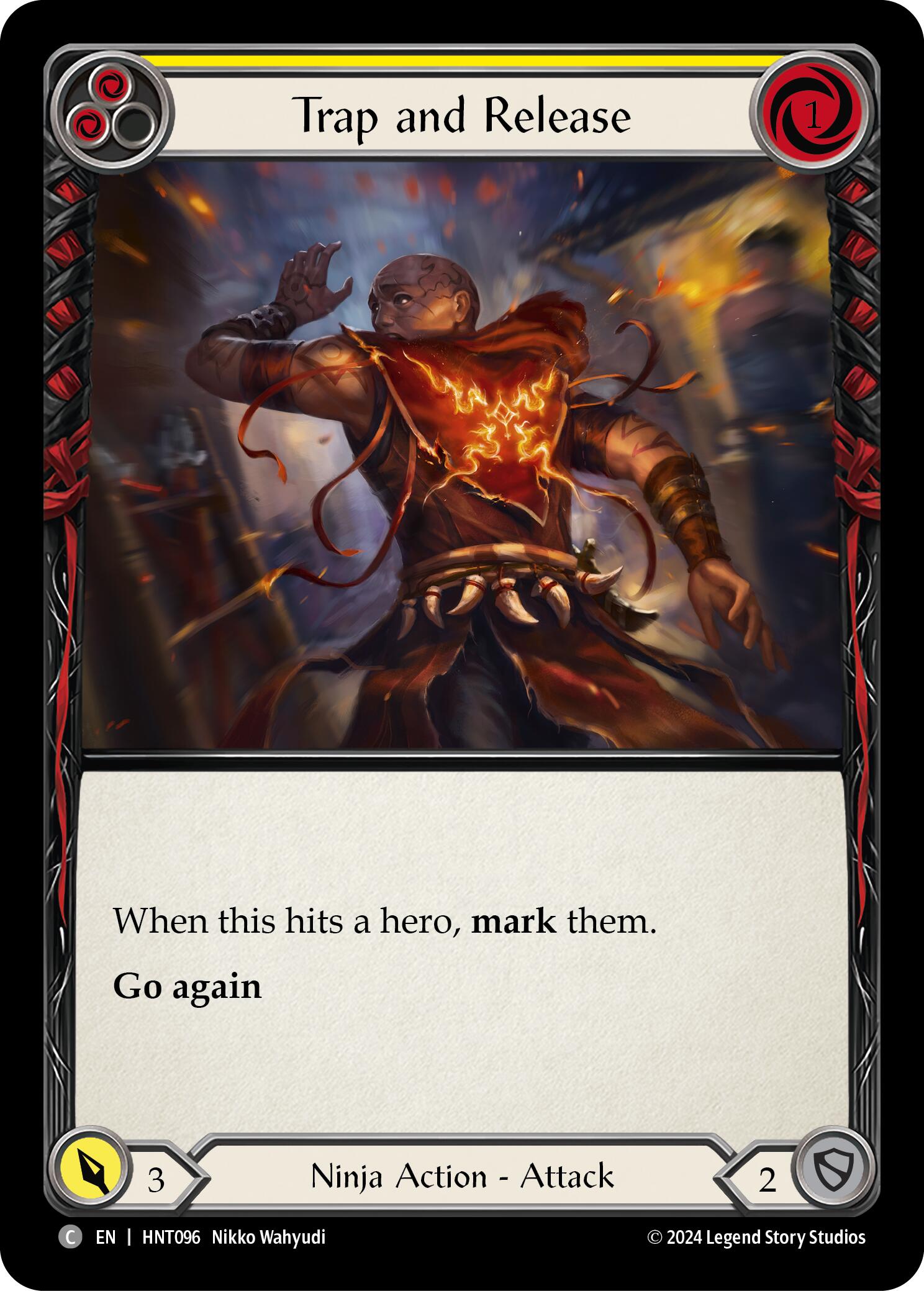 Trap and Release (Yellow) [HNT096] (The Hunted) | GnG Games