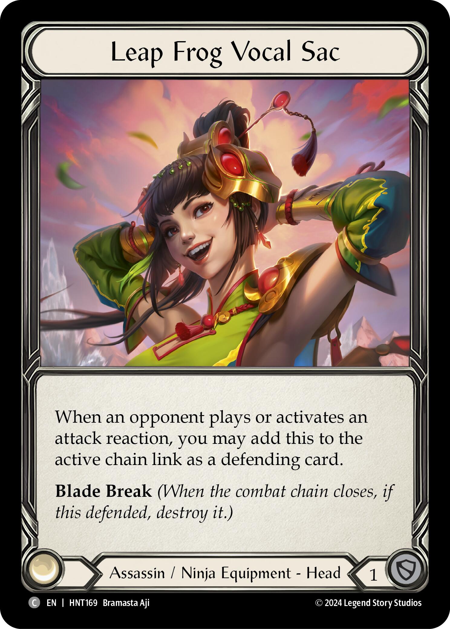 Leap Frog Vocal Sac [HNT169] (The Hunted) | GnG Games