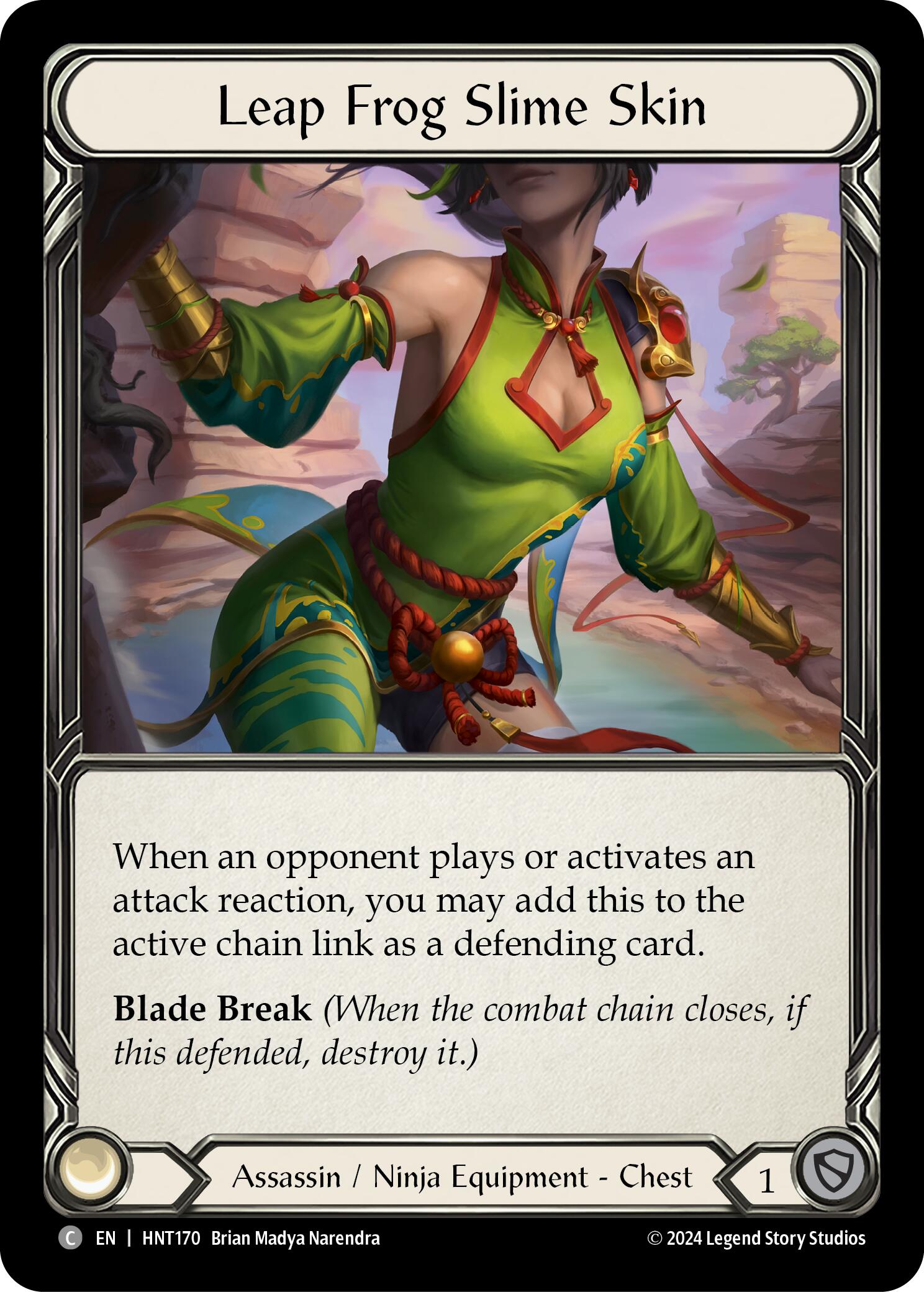 Leap Frog Slime Skin [HNT170] (The Hunted) | GnG Games