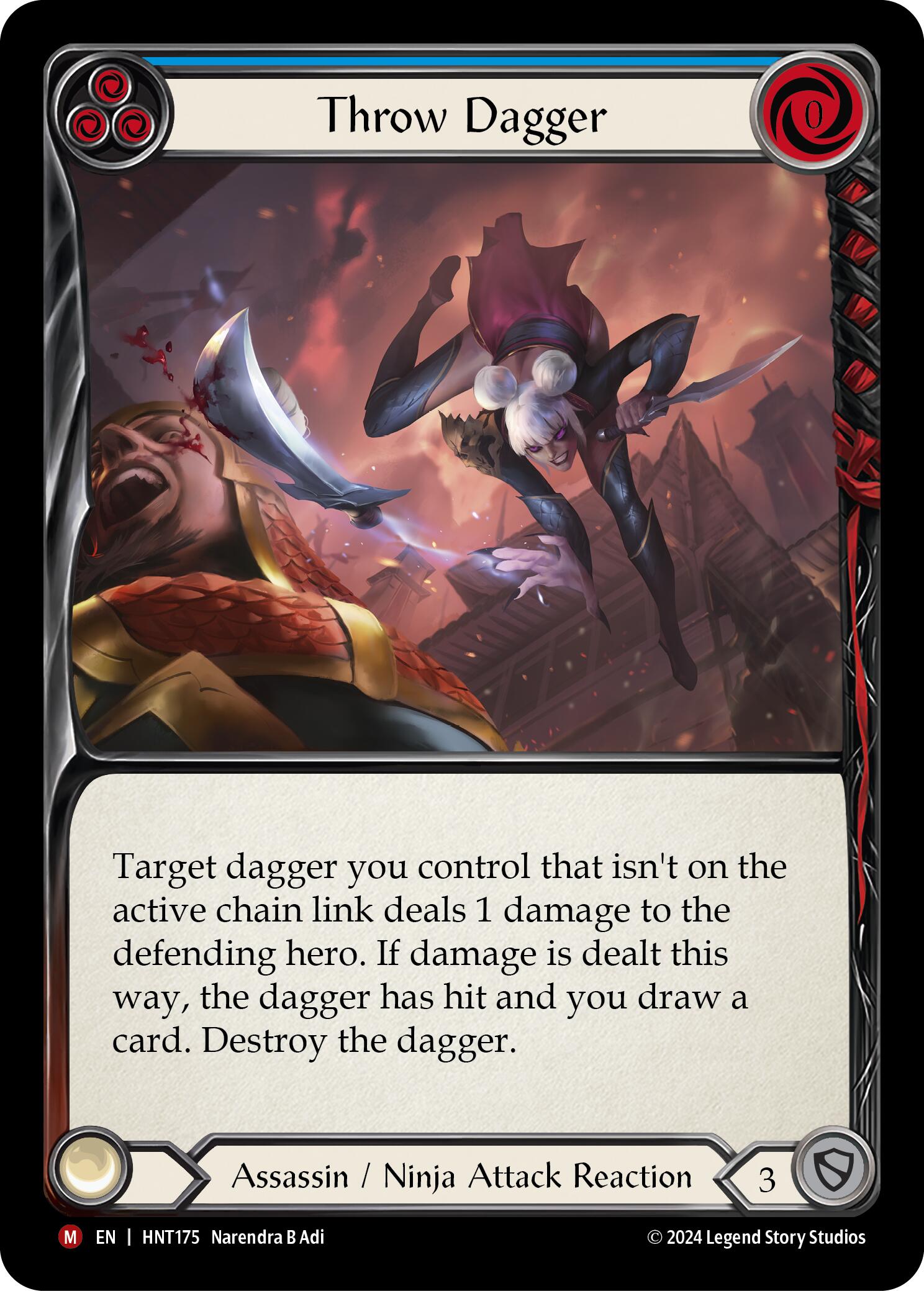 Throw Dagger [HNT175] (The Hunted) | GnG Games