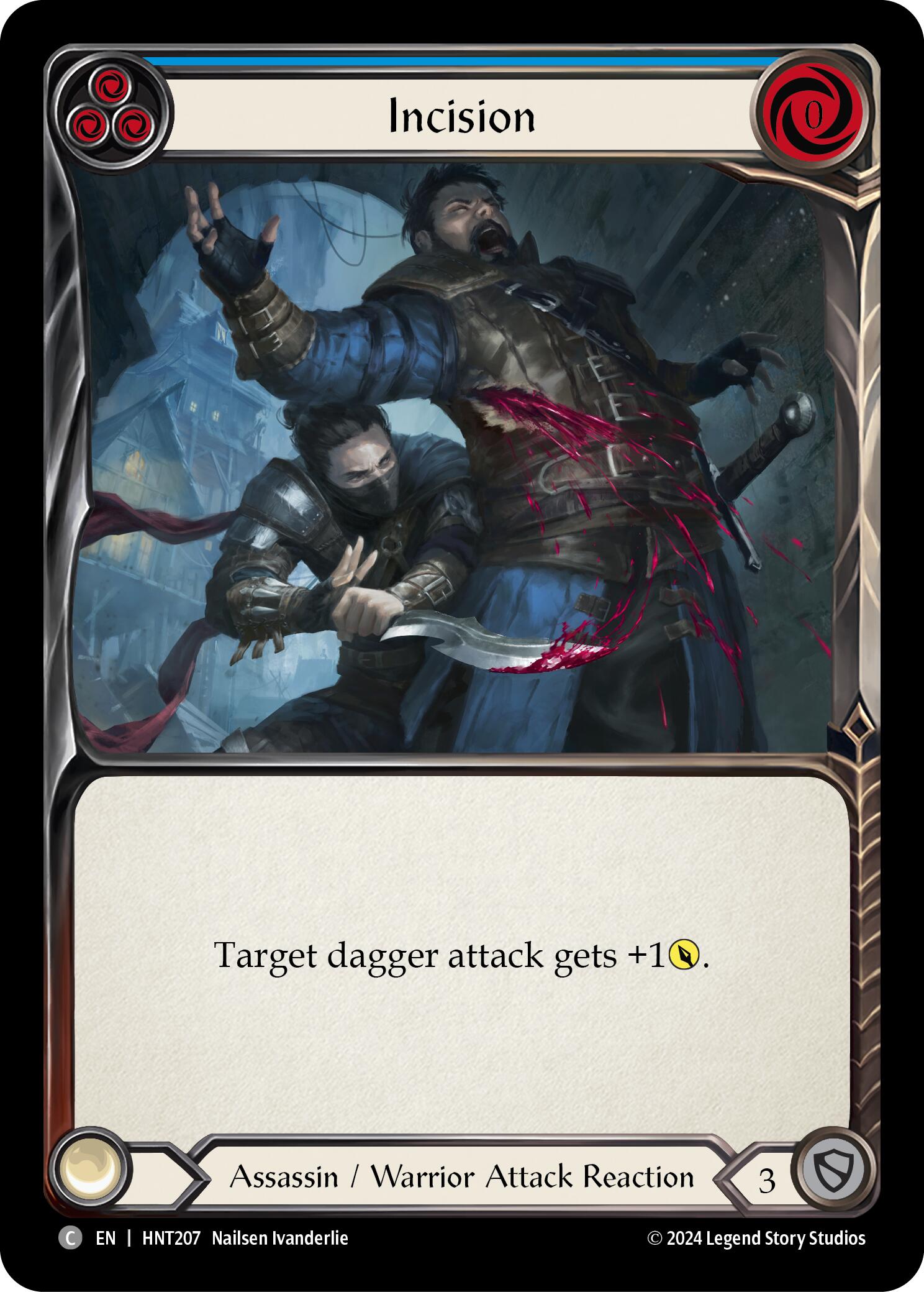 Incision (Blue) [HNT207] (The Hunted) | GnG Games